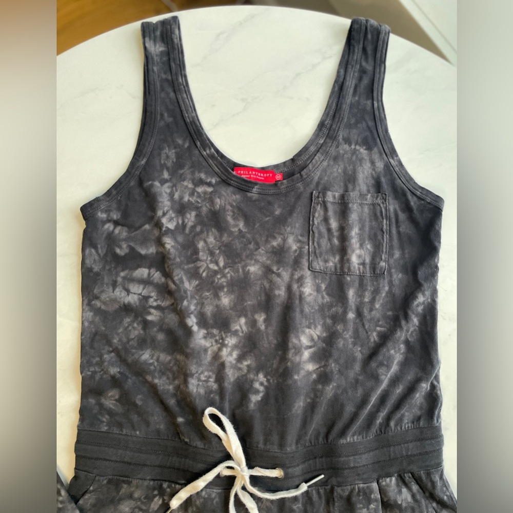 PHILANTHROPY Revolve Women’s Opal Jumpsuit in Washed Black Size Medium - Picture 7 of 7